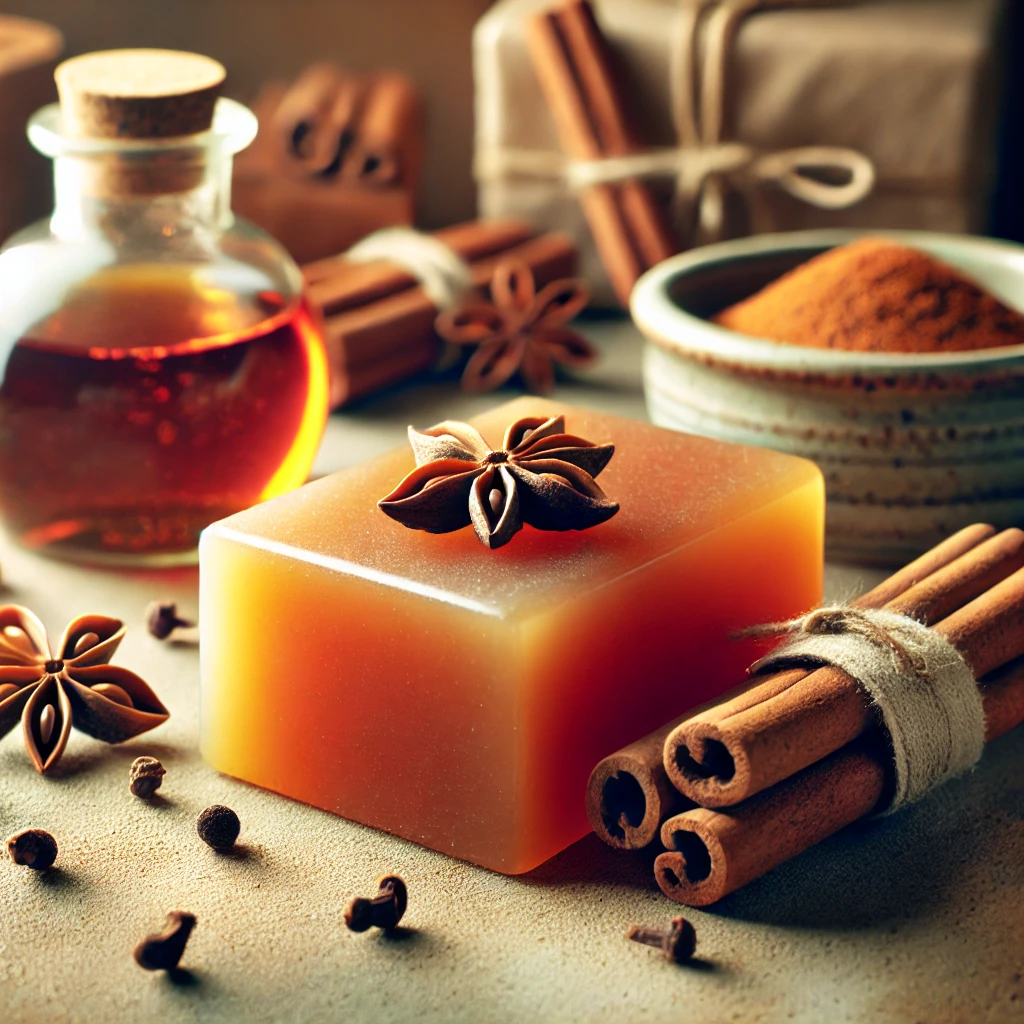 Jabón Energizante de Canela y Clavo